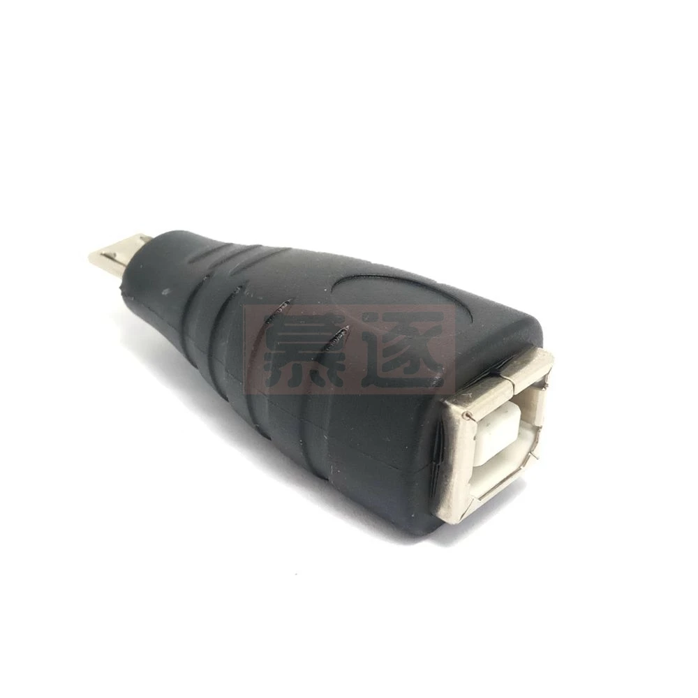 Puerto cuadrado B usb-b hembra a USB2.0/micro macho/enchufe de conversión hembra