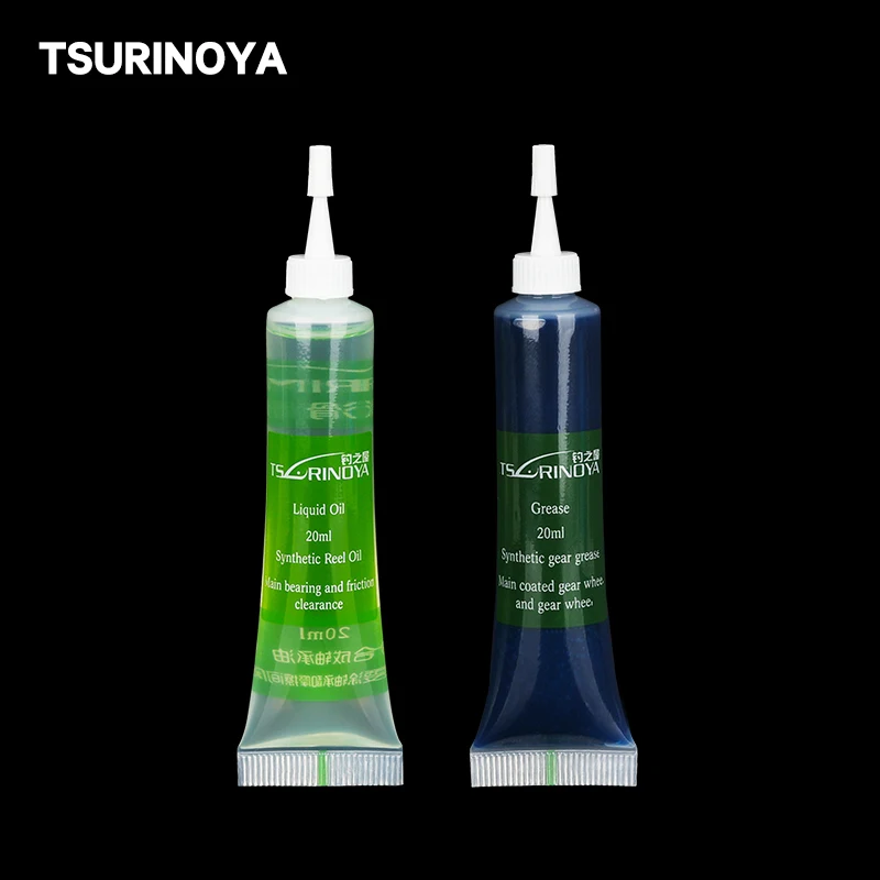 TSURINOYA-aceite de mantenimiento de Castinig, carrete giratorio, rodamiento de grasa, lubricante, engranaje de aceite, herramienta de mantenimiento