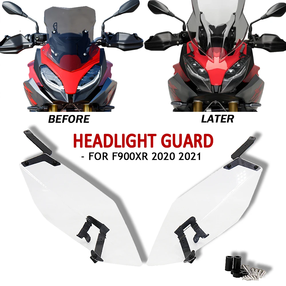 

NEW Motorcycle Accessories 2020 2021 Headlight Guard Lamp Protector Cover For BMW F900XR F 900 XR F900 XR