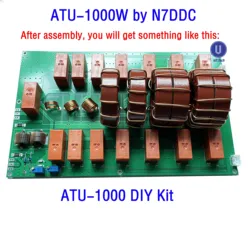 ATU-100更新フルキットATU-1000 ATU1000 ATU-1KW ATU1000W N7DDCによる自動アンテナチューナー7 × 7