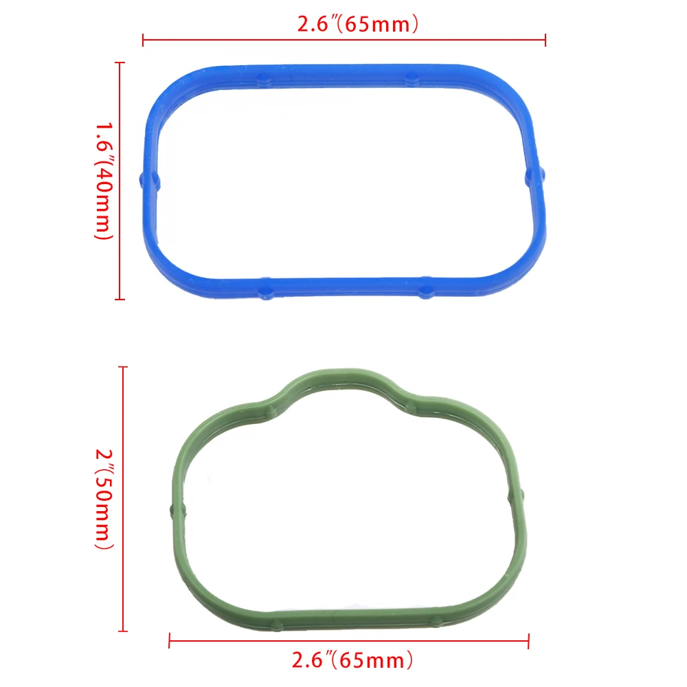 New Intake Manifold Upper & Lower Gasket Set Fits Chrysler 200 300 Dodge Challenger Charger Jeep Grand Cherokee VW 3.2 3.6L DOHC