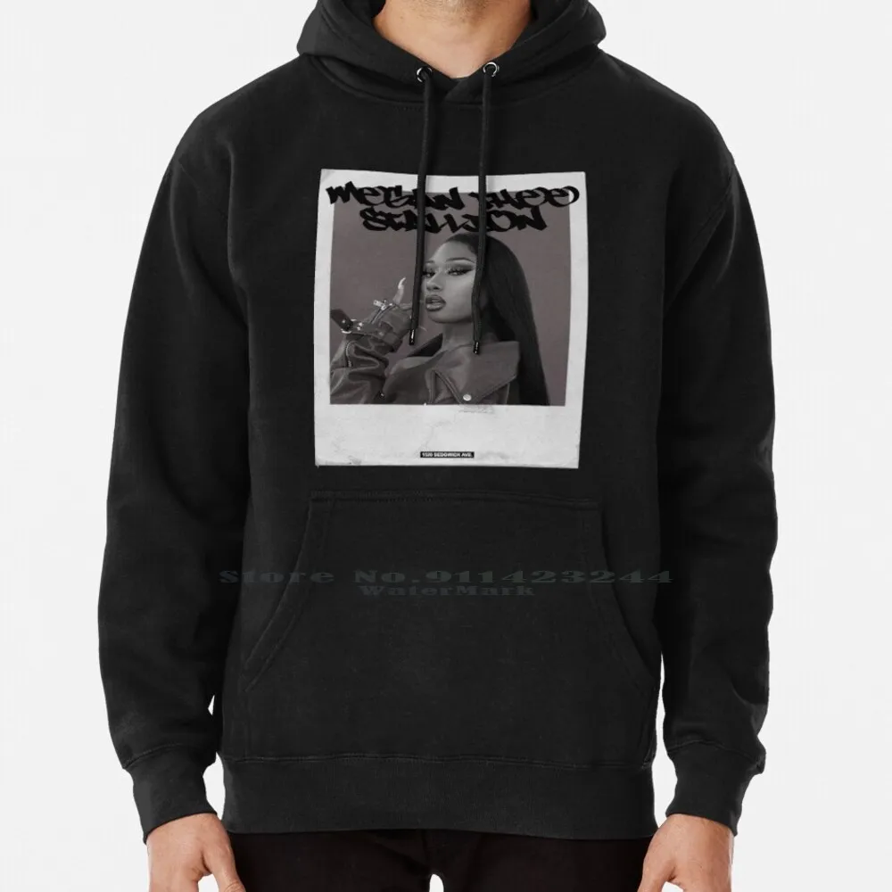 Megan Thee Stallion Hoodie Sweater 6xl Cotton Rap Music Festival Megan Thee Stallion J Cardi B Women Teenage Big Size Pullover