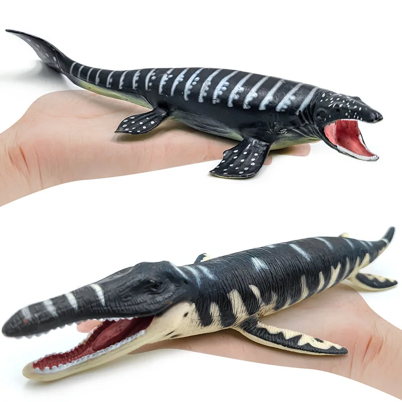 NEW Sea Life Animal Prehistoric life dinosaur Sliding tooth Dragon Mosasaurus Model Kids Educational toys Gift For Kids