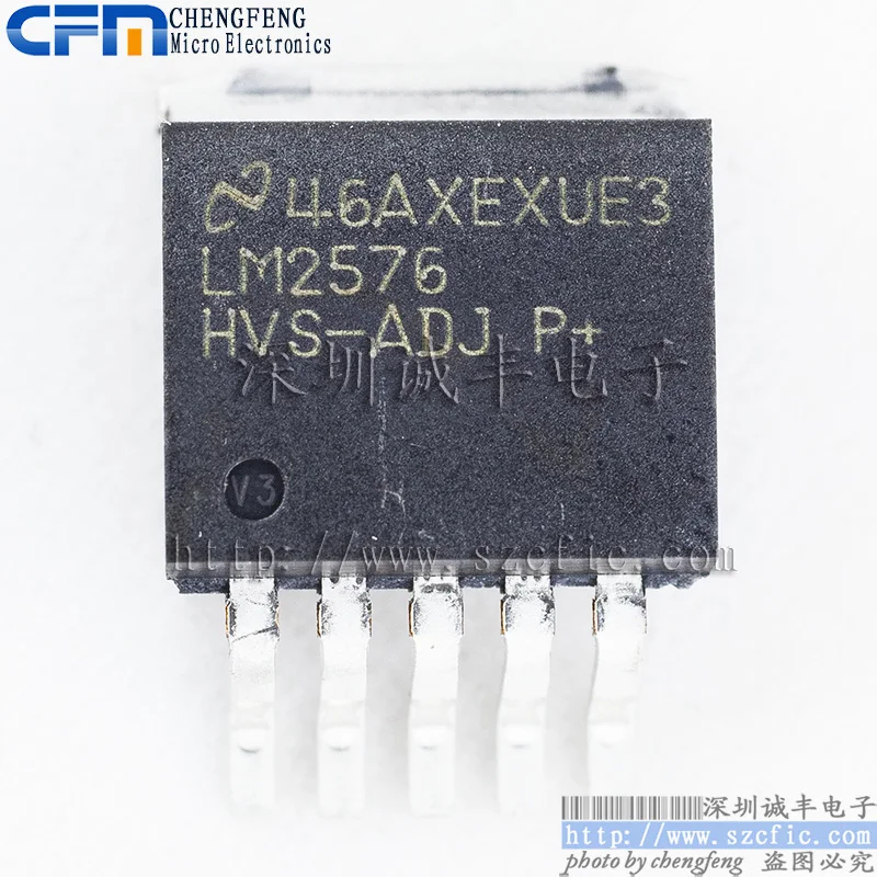 5pieces LM2576HVS-ADJ LM2576HVSX-ADJ  TO-263