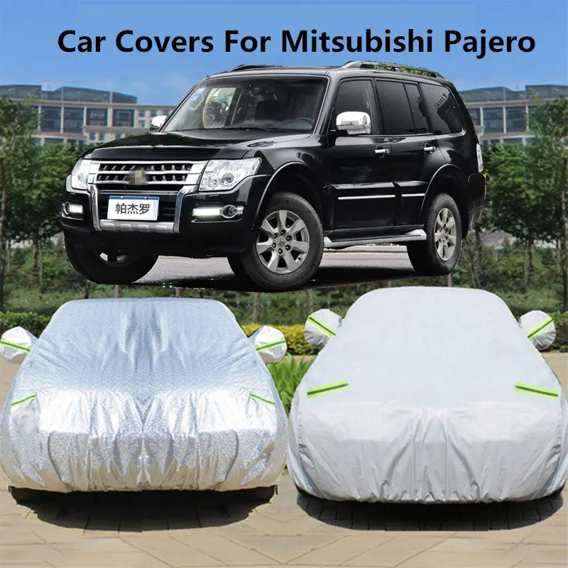 

Car Covers For Mitsubishi Pajero car cover special SUV off-road insulation thickening sunscreen rain shade car cover