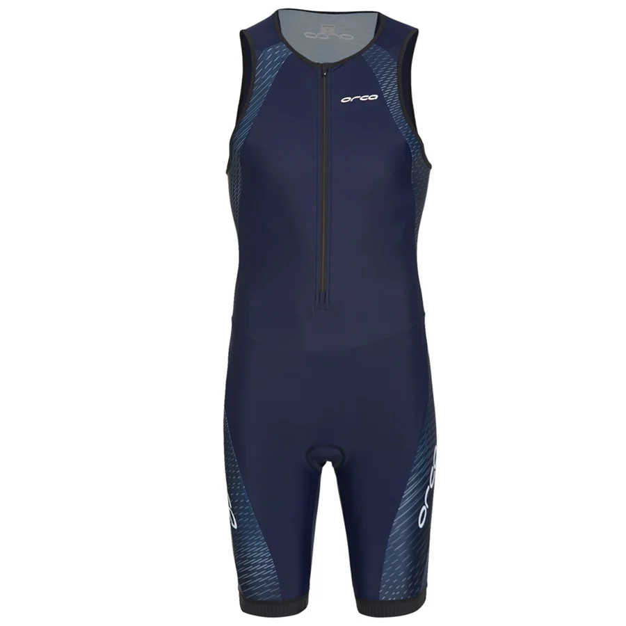 Orca Man\'s Cycling jumpsuit Triathlon Sleeveless Skinsuit Ropa Ciclismo Hombre Summer Swimwear Custom Outdoor Team Running Suit