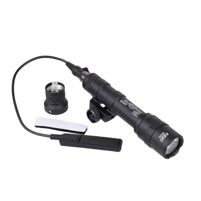 

Tactical M600B Weapon Gun light Lanterna Airsoft Rifle Flashlight Pistol Scout Light Torch