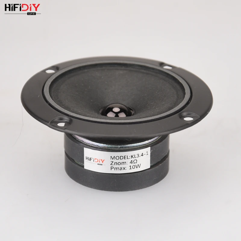 HIFIDIY LIVE 3 4 pulgadas 99mm KTV Tweeter Unidad de altavoz cono de papel 4 OHM 10W altavoz de frecuencia completa ATreble altavoz KL3.4-1