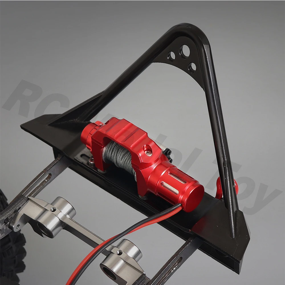 Automatic Metal Winch Remote Controller for 1/10 RC Crawler Car TRX4 Axial SCX10 90046 Redcat GEN8 CC01 TF2 D90 YK4102