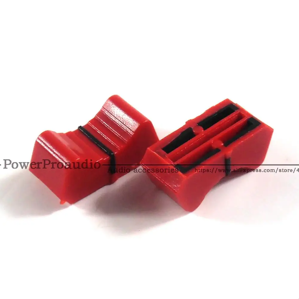 20pcs Mixer fader Slider Fader Knobs replace FOR ALLEN & HEATH XONE 1D 2D 3D 4D 32 62 464 S2 Red color