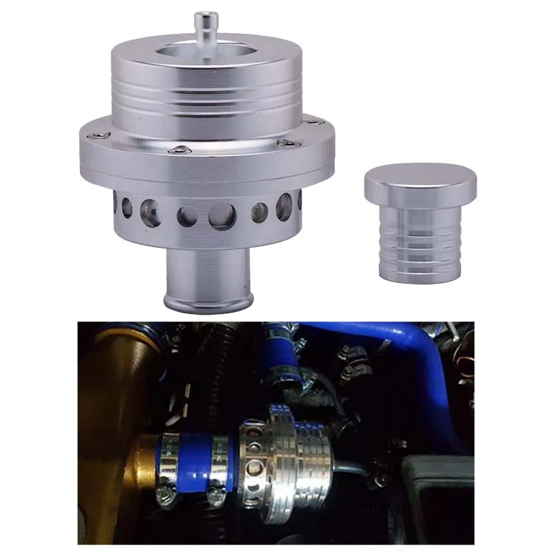 Auto 25MM Dual Piston Blow Off Valve Turbo 1.8T For VW Golf MK4 Jetta A4 B5 BOV Dump Valve