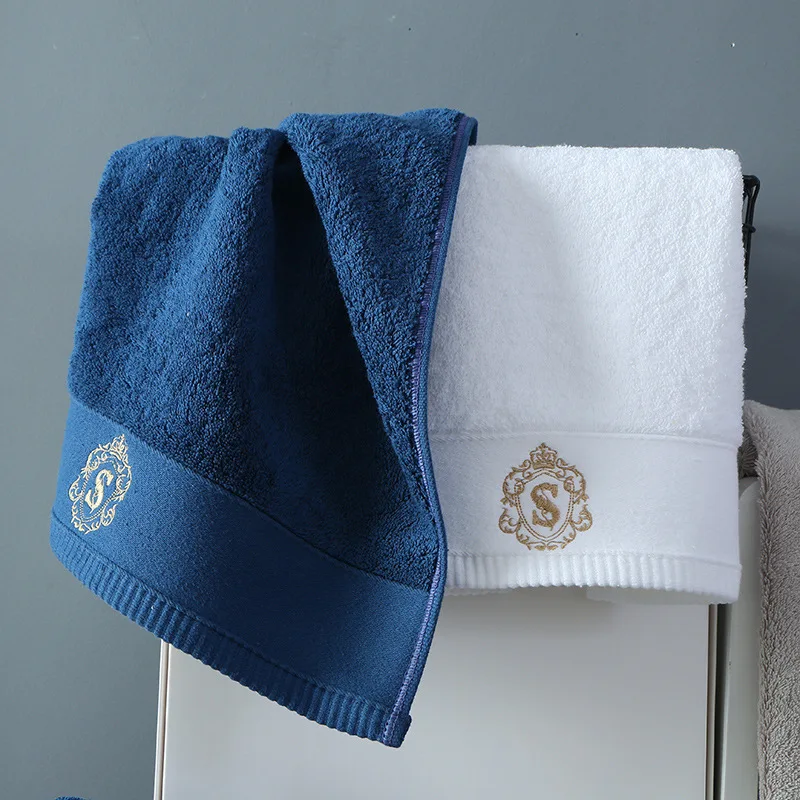 New High-grade 100% Cotton Luxury Face Bath Towel Set Soft Five Star Hotel Towels for adults Serviette sets 40x78cm