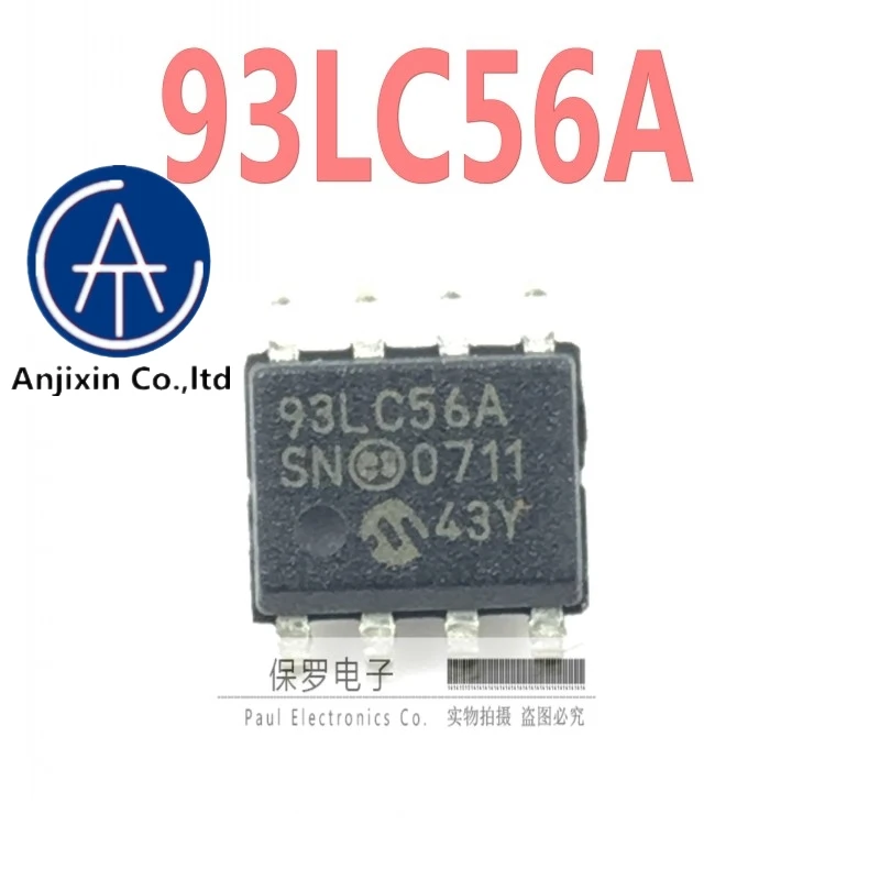 

10pcs 100% orginal and new memory 93LC56A-I/SN 93LC56AI 93LC56 SOP-8 in stock