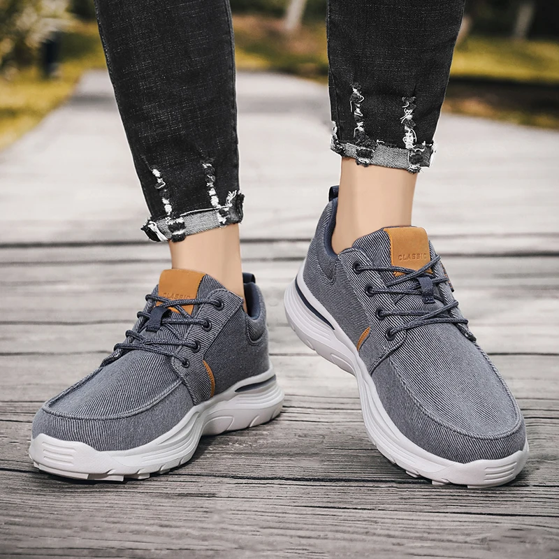 Men Sneakers Casual Canvas Shoes Plus Big Size 47 48 Lightweight Outdoor Running Walking Soft Breathable New