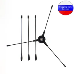 NAGOYA-Kit plano de tierra RE-02 para antena móvil o de base, set con antenas UHF-F de frecuencia 10-1300 MHz, apto para estación de radio QYT KT-980Plus, TYT TH-9800