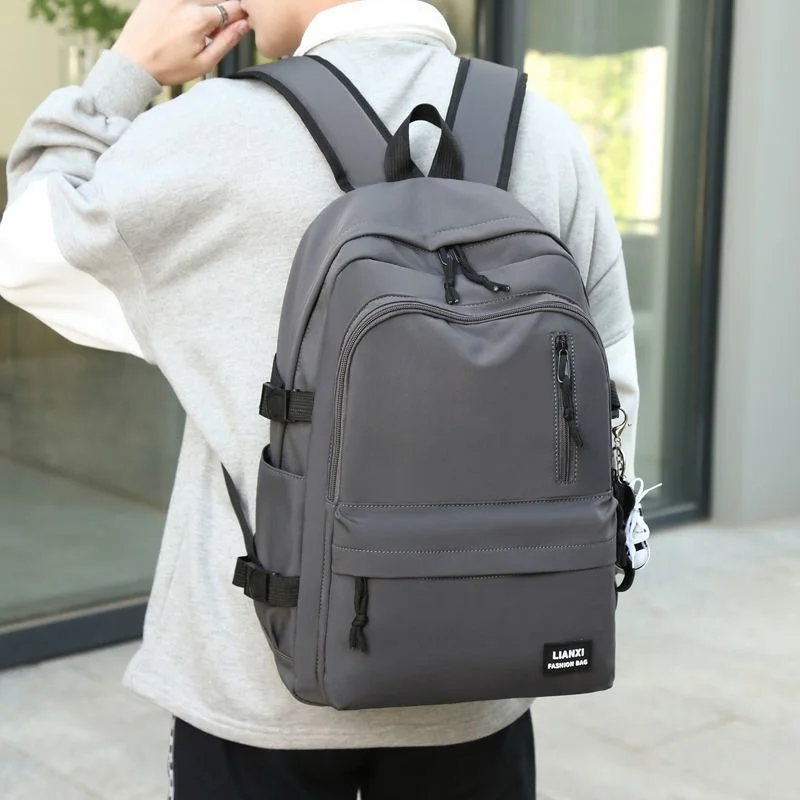 

Men's Fashion Men Backpack College Large Capacity Male Boy's Schoolbag Travel Bag Computer Laptop Y281