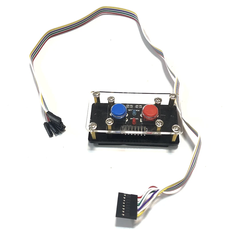 Desktop-Computer Schalter Kabel Netzschalter Kabel Taste Power/Reset-Taste Neustart LED Power mit kabel Adpter 50/ 100/200cm