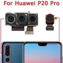 Dla Huawei P20 Pro P20Pro Przednia kamera tylna Tylna kamera Przednia część główna Mały moduł kamery Elastyczne części zamienne