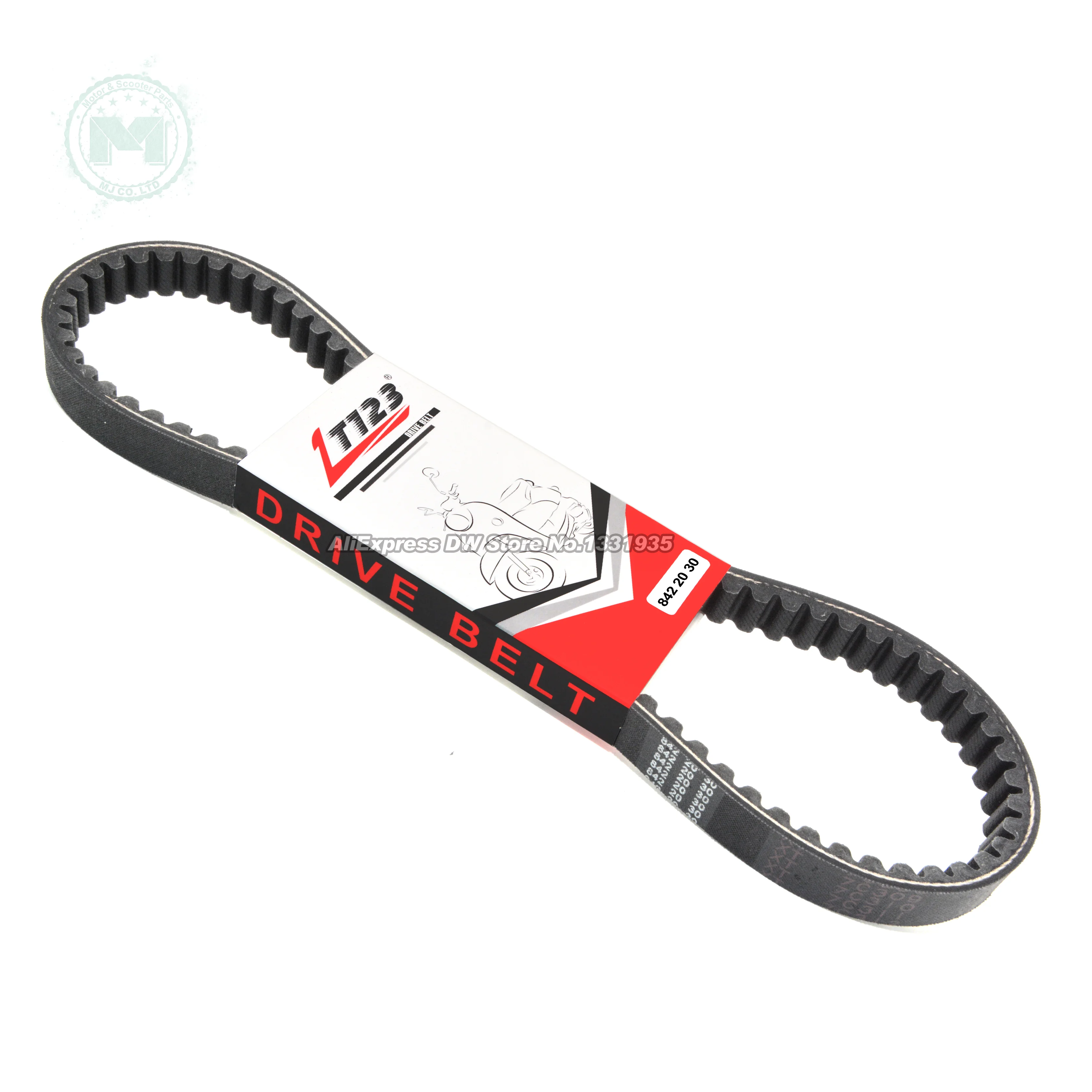 LT123 842 20 30 ATV CVT skuter motorower wysokiej wysokiej jakości guma pas napędowy dla 152QMI 157QMJ GY6 150 długi silniki case