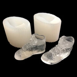 3D Sports Shoes silicone Mold Soap Mould Handmade Soap Candle Making Tool DIY Crystal Epoxy Molds Handcraft Supplies