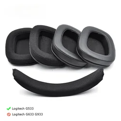 Ear Pads Cushion Earpad Earmuffs Wiht Headband for Logitech G533 G 533 Wireless Gaming Headset