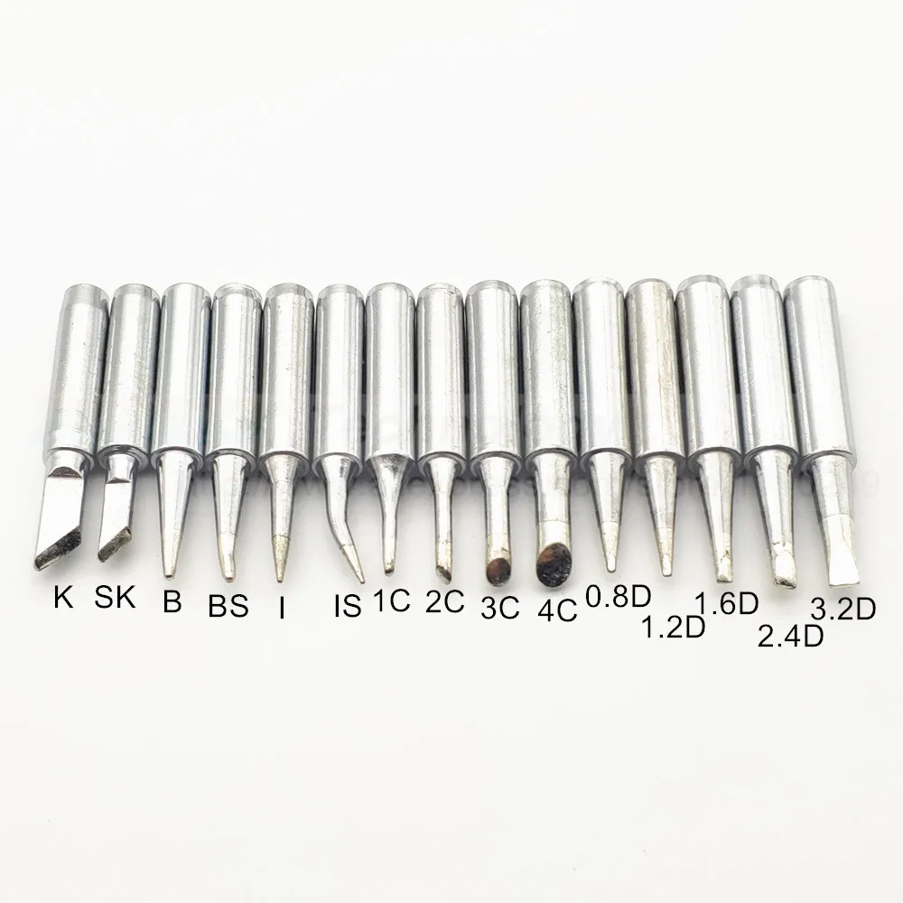 1 pcs constant-temperature Uk Common Solder Soldering Iron Tip for Hakko Station 900M 900M-T 936