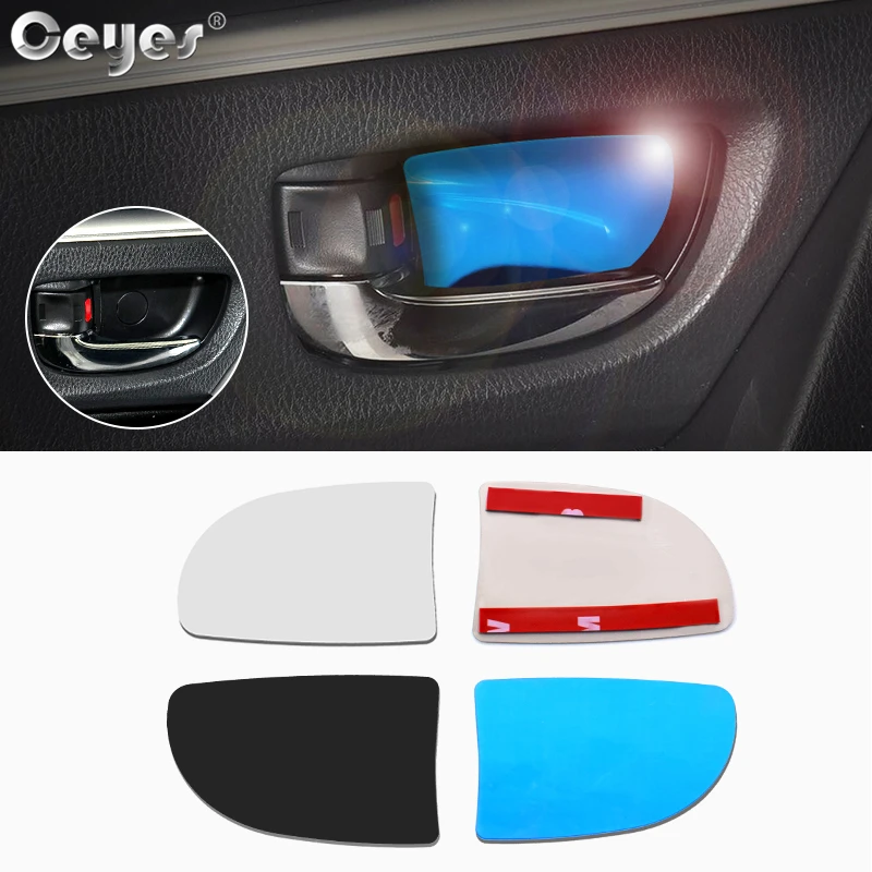 Ceyes Auto Interior Door Handle Wrist Bowl Trim Sticker Car Styling Accessories Case For Toyota Corolla 2014 2015 2016 2017 2018