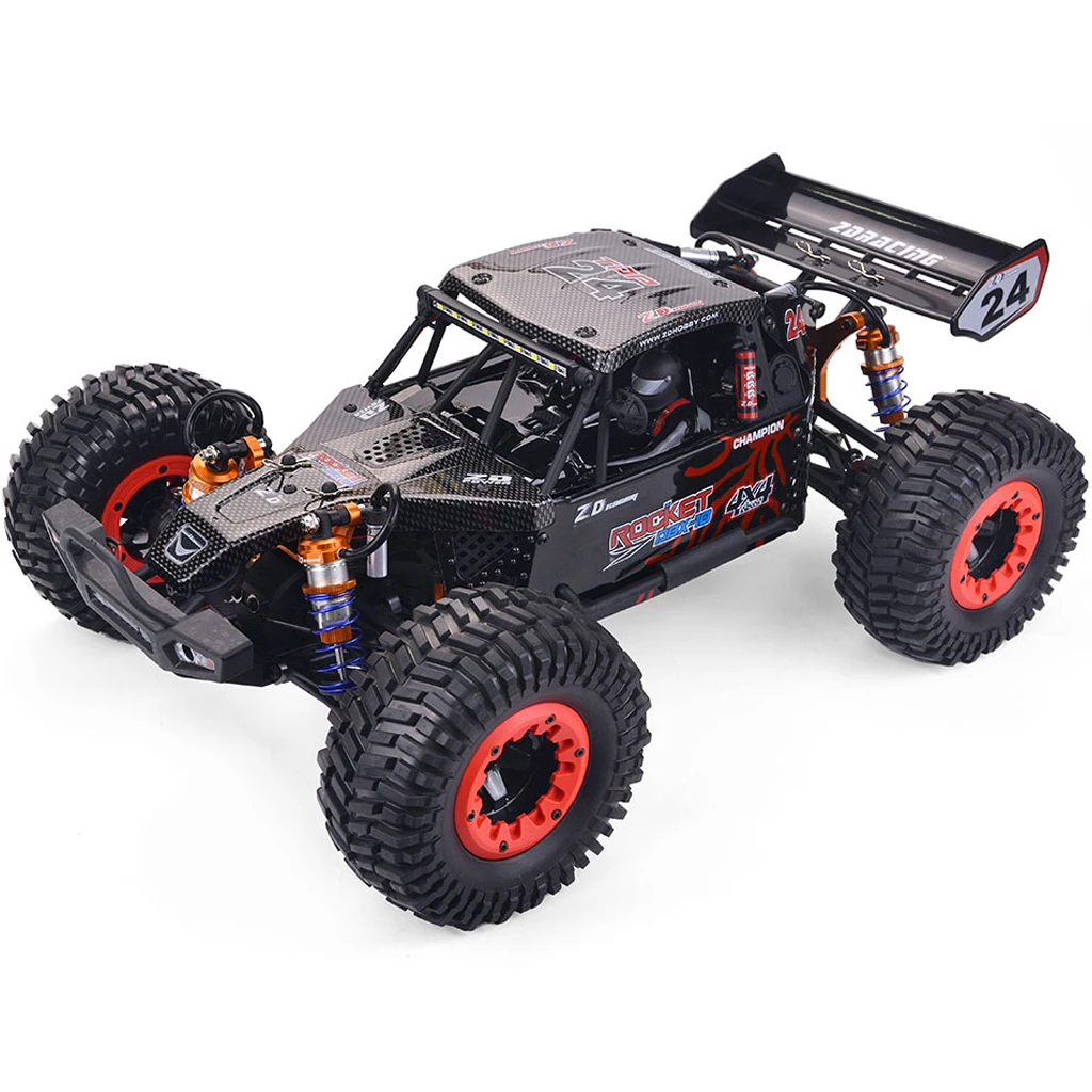 ZD Racing ROCKET DBX-10 1/10 4WD 80km/H 2.4G Brushless High-Speed RTR RC Model Car Desert Buggy Off-road Vehicle Gift