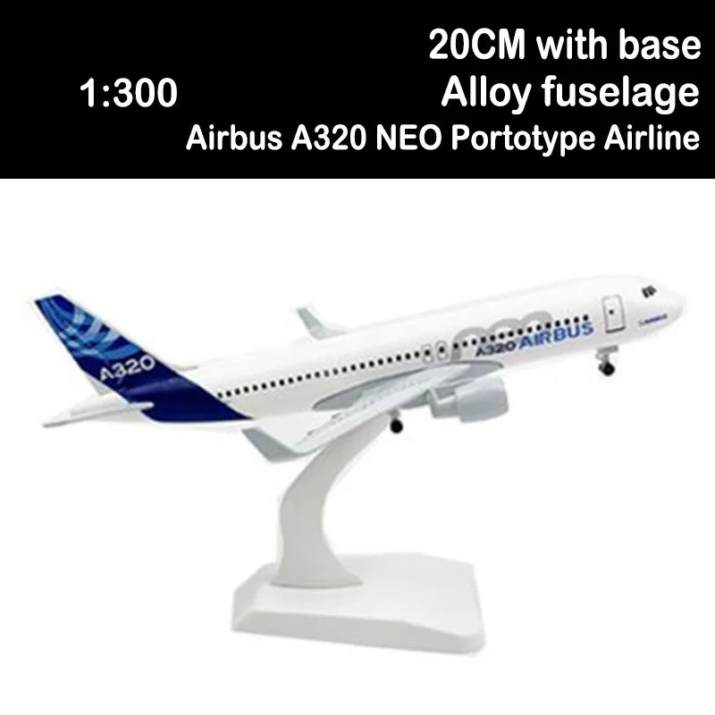 

20 см 1:300 A320 NEO портотипы авиакомпании, самолеты, самолеты из сплава, литые искусственные игрушки, реальные подарки