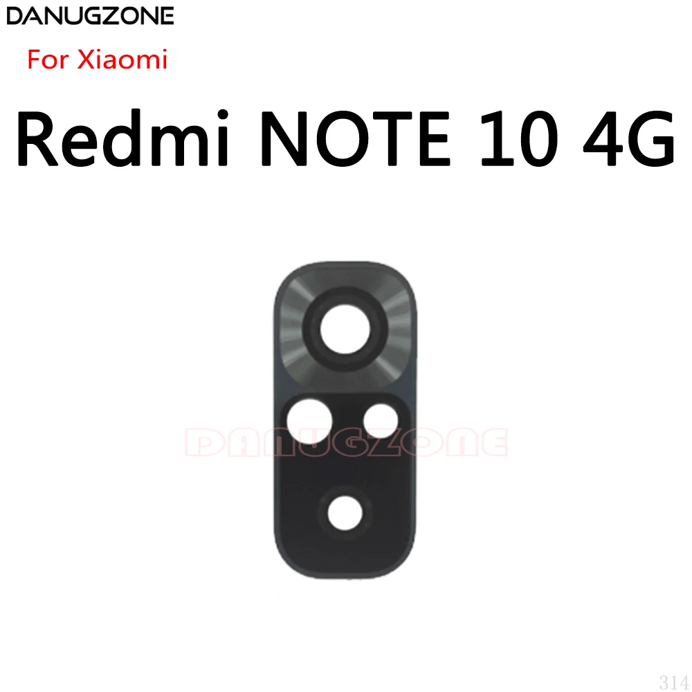 2PCS/Lot For Xiaomi Redmi NOTE 10 Pro Lite 10S 4G 5G Back Lens Rear Camera Glass Lens Mirror