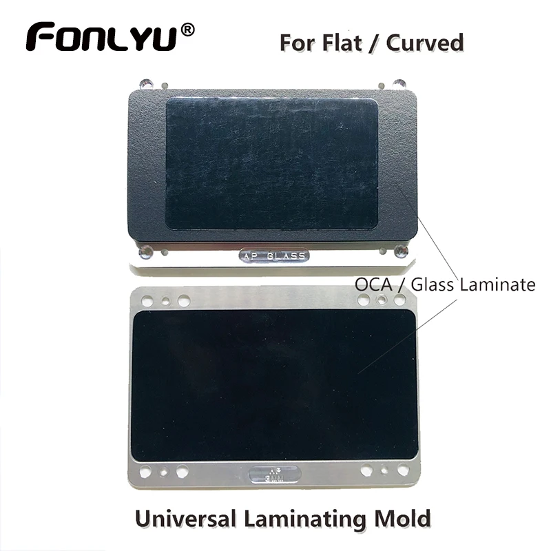 New Universal Laminating Mold for Flat Curved Screen OCA film Laminating Mobile Phone Repair Tool fit Novecel Q5 YMJ Laminator