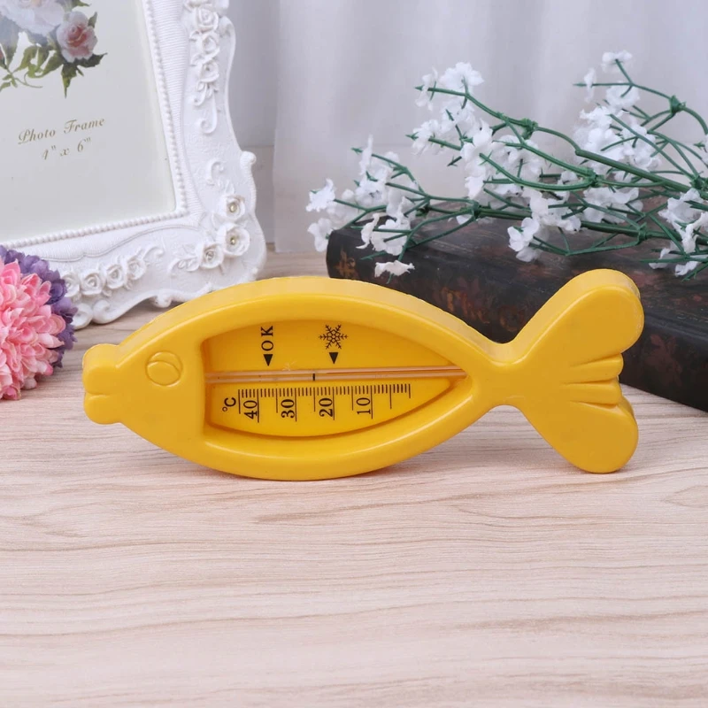 900C Water Thermometer Baby Bathing Fish Shape Temperature Infant Toddler Shower Toys