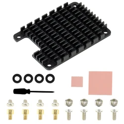 Dedicated Aluminum Heatsink for Raspberry Pi Compute Module 4 CM4 with Thermal Pads Passive Cooling for CM4 Board