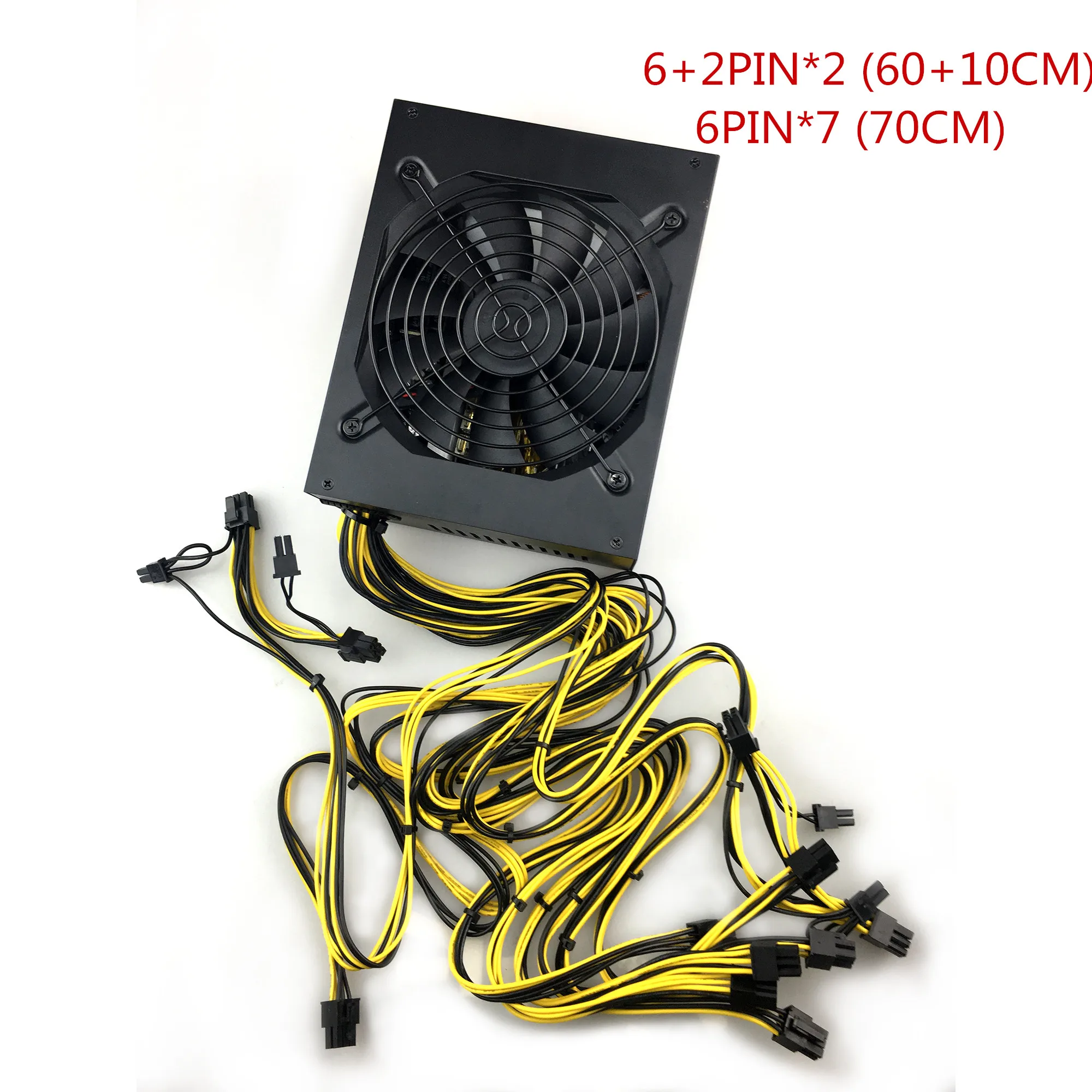 1600W PFC Function Bitcoin Mining Machine Power Supply ASIC Mining Power Supply 1600W PSU APW3++ For Bitcoin Antminer R4 S9i A3