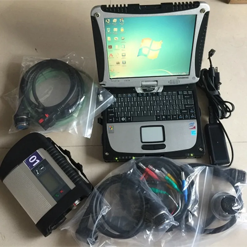 

Mb Star c4 Sd Connect with Newest V2023.12 480GB SSD Software Well Installed CF19 Laptop Toughbook I5 4G Diagnostic Scan Tool