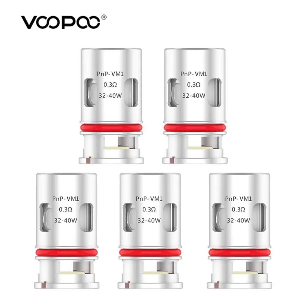 Original VOOPOO PnP Coil PnP-VM1 PnP-VM3 PnP-VM4 Mesh Coil for  VOOPOO VINCI/VINCI R /VINCI X Kit E-Cigerette Vape kit