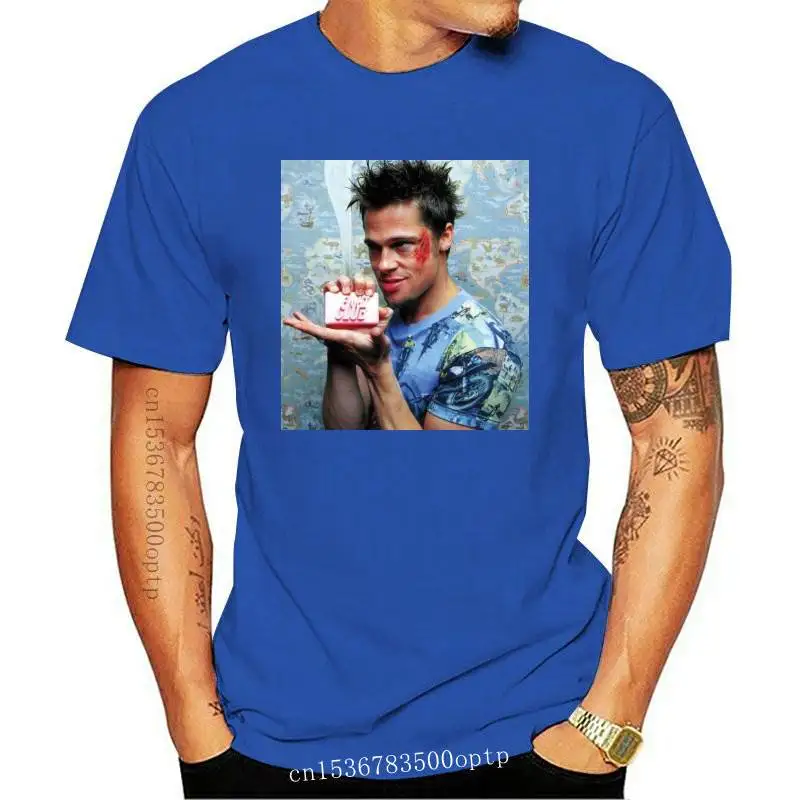 New 2021 2021est Letter Print Fight Club Brad Pitt Soap T Shirt Huge Print ( S 3Xl ) Tyler Durden