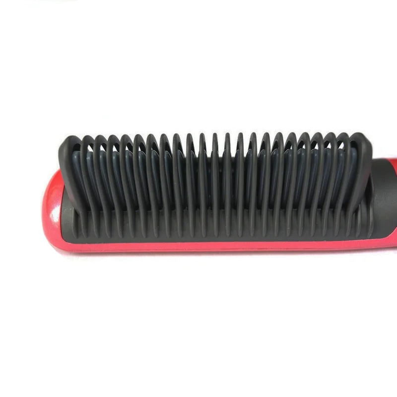 Professional Electric Hair Brush Fast Heating LCD Temperature Adjustable Curling Straightening Dual Way Hair Styling Comb
