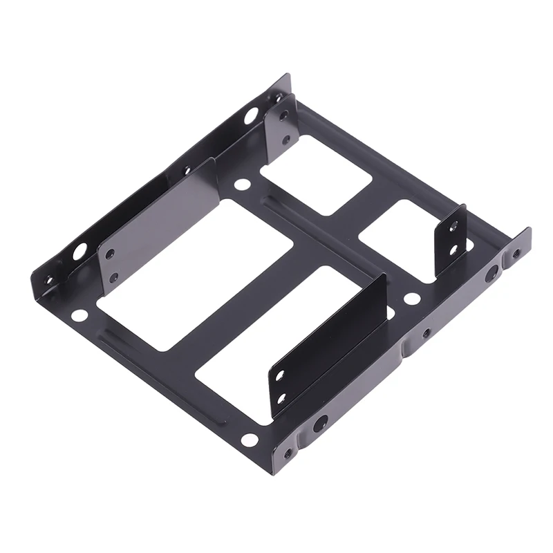 2.5 To 3.5 Hard Disk Bracket Hard Drive Dual Desktop SSD Mounting Bracket Internal Adapter