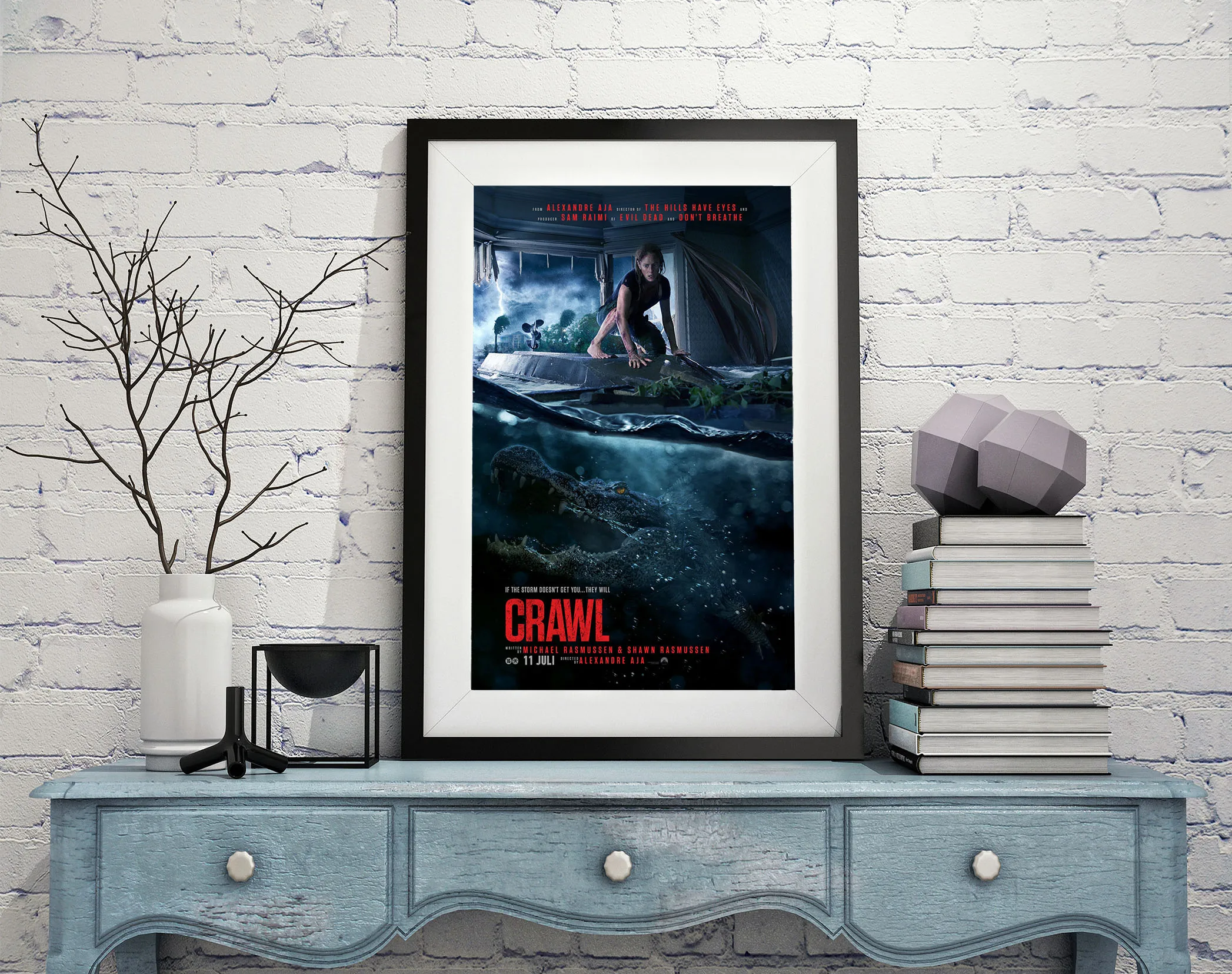 L0143 Crawl Movie classic Silk Fabric Poster Art Decor Indoor Painting Gift