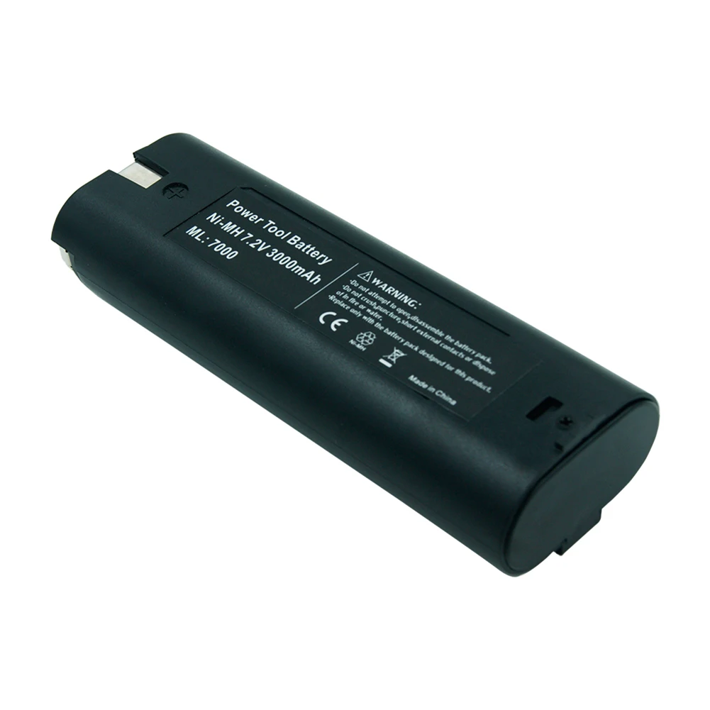 7.2v Ni-Mh akumulator 3000mah dla Makita 7000 7002 7033 6002D 6010D 6018D 6019D 9200D akumulator elektronarzędzi