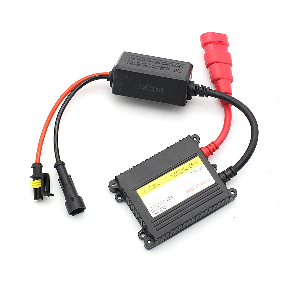 2Pcs High Quality Slim HID Ballast Ignition Block DC12V For 35W 55W H1 H3 H4 H7 H11 H13 880 9004 9005 9006 9007 Xenon Light Bulb