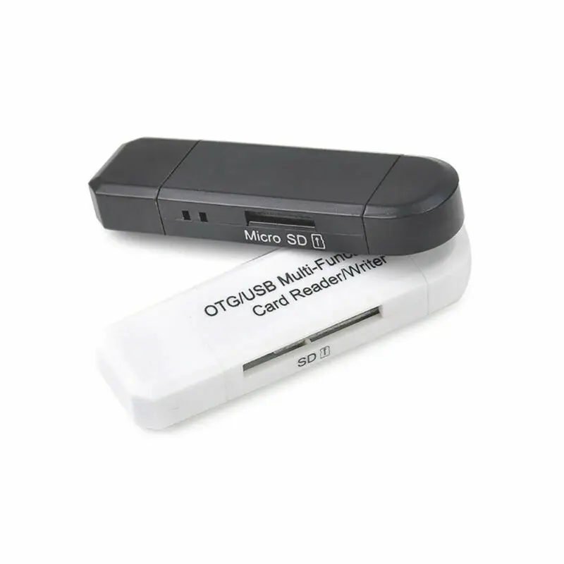 USB 2.0 SD Memory Card Reader Adapter SDHC SDXC MMC Micro Mobile T-FLASH Micro USB For Cellphone