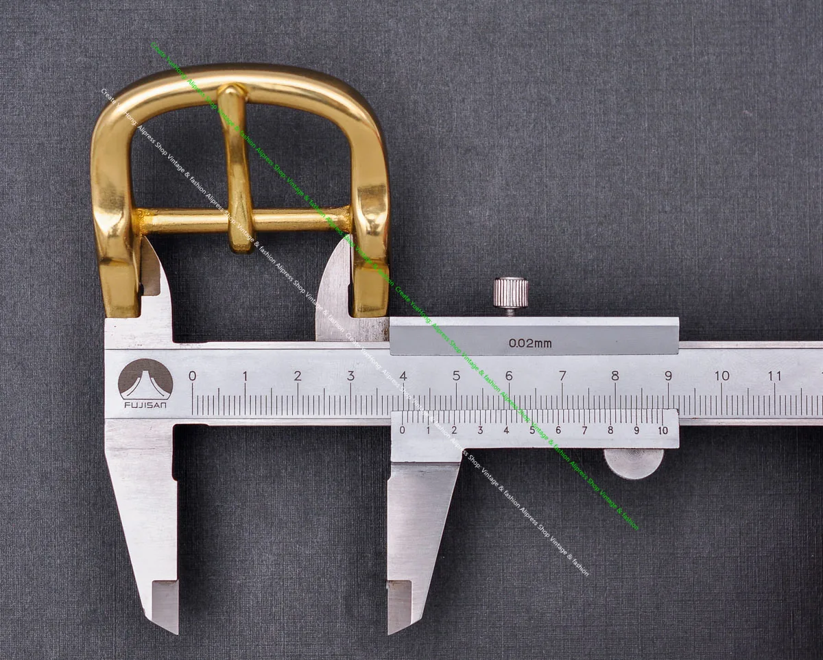 Fibbie ad ardiglione centrale in ottone massiccio pesante occidentale da 40mm per fibbia in vita per cintura accessori artigianali in pelle Hardware