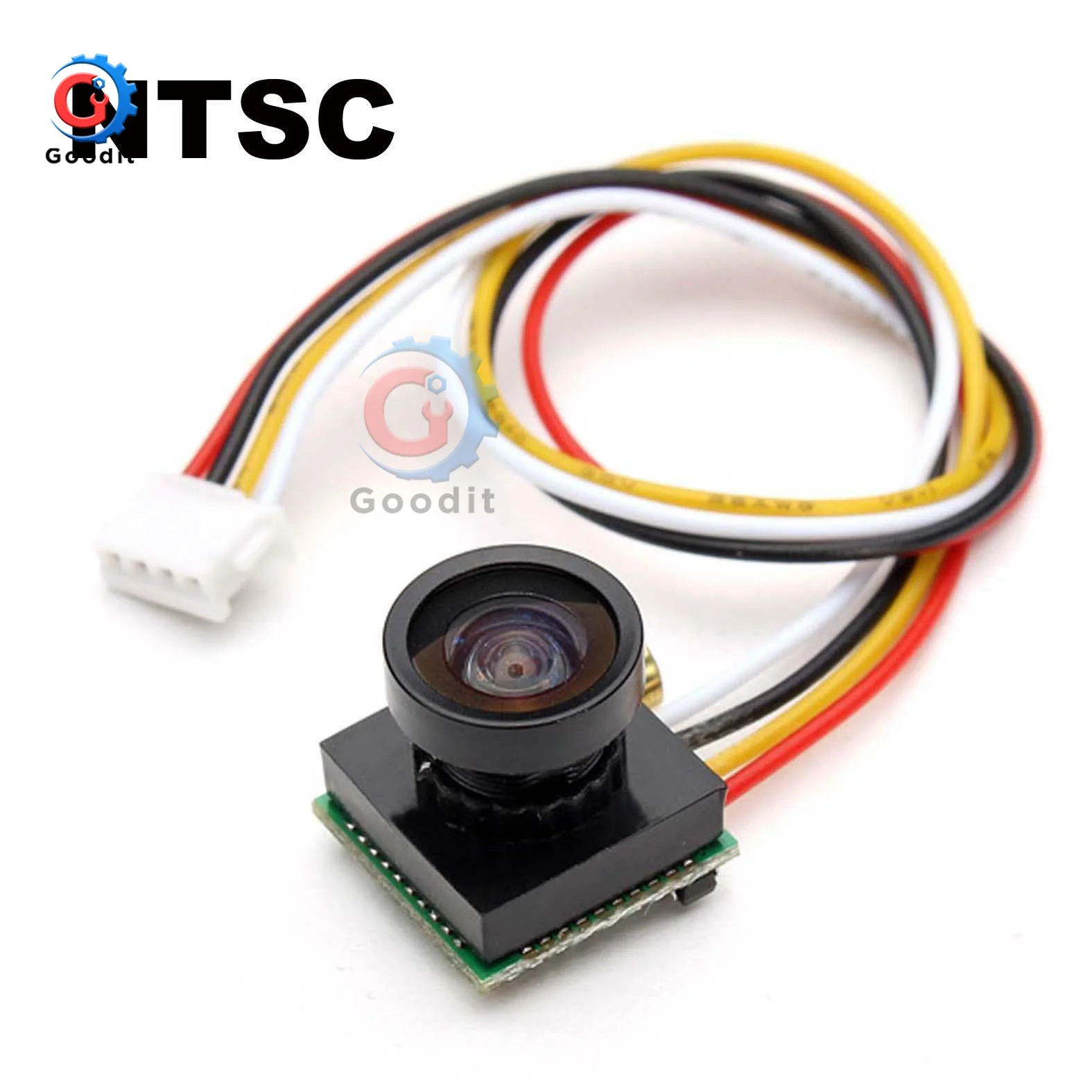 600TVL 1/4 1.8mm CMOS 170 Degree Wide Angle Lens FPV Micro Camera 3.7-5V for RC Racing Freestyle Drones Airplane Sensor Camera