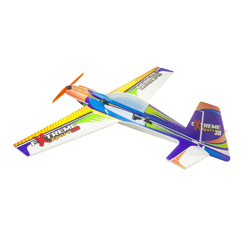 2021 New 3D Flying Foam PP RC Airplane Xtreme Sports Airplane Model 710mm(28\