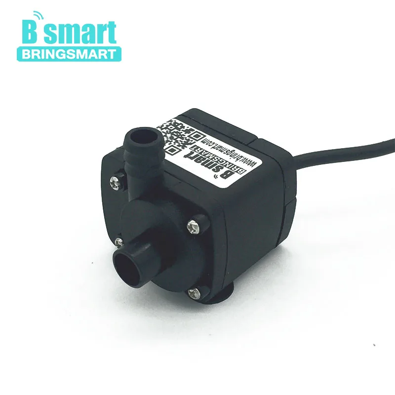 

Bringsmart SR-180A 350L/H 2.5M DC Pump 12V Brushless Submersible Water Pump DC 3-6V Submersible Fountain 6V Solar Mini Pump