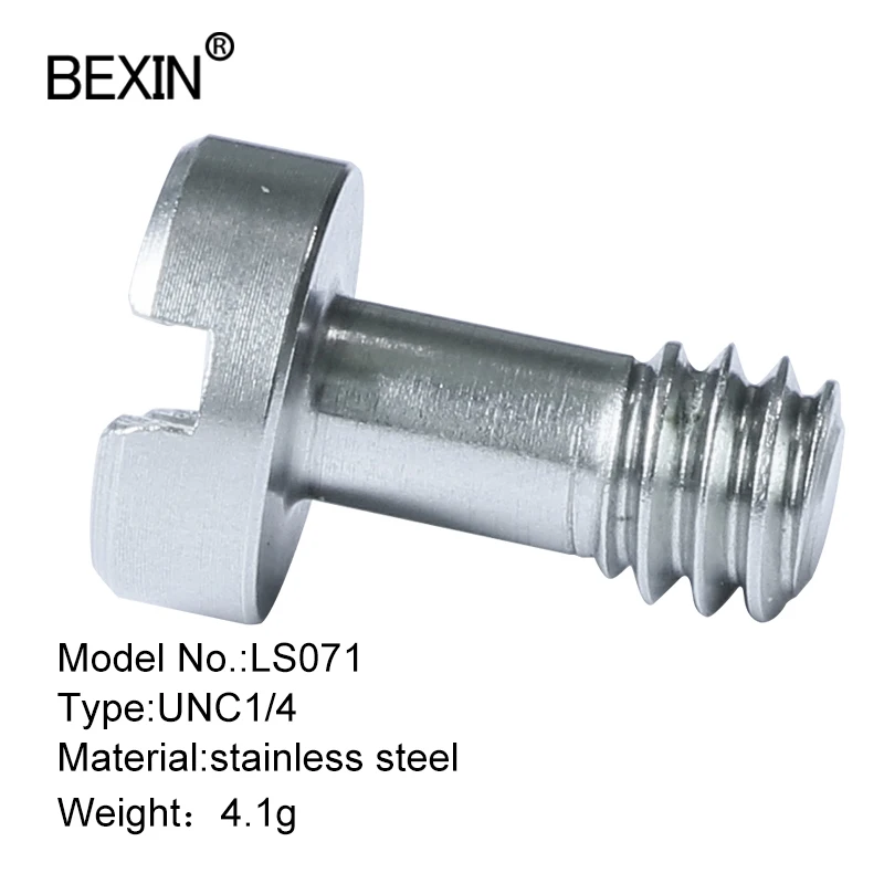 Camera mount 1/4 inch screw tripod area screw adapter 20-thread stainless steel for dslr camera tripod quick release plate