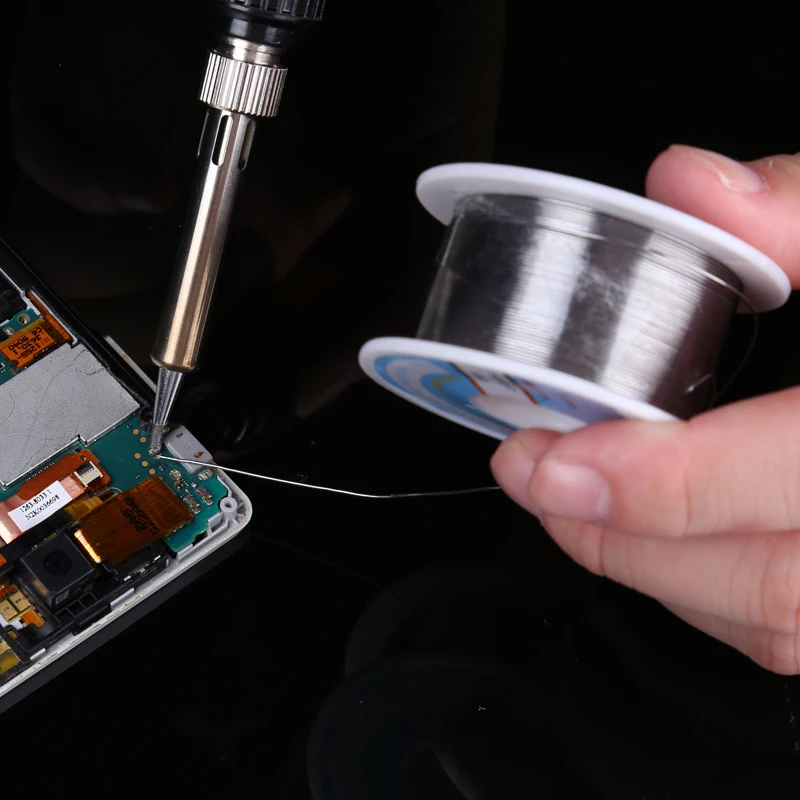 2pcs/lot High Quality 50g Rosin Core Solder Wire 0.3mm Soldering Tin Wire For BGA PCB Welding Repair Tool