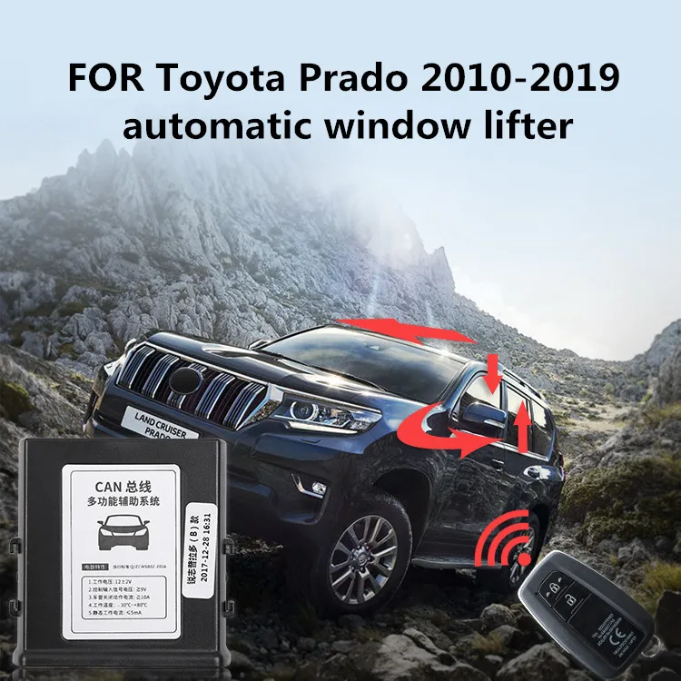 Auto automatic window lifter FOR Toyota Prado 2010-2019 window glass one button lift window device accessories